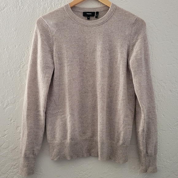 Theory Kaylenna R Soft Cashmere Crew Sweater Size Medium
